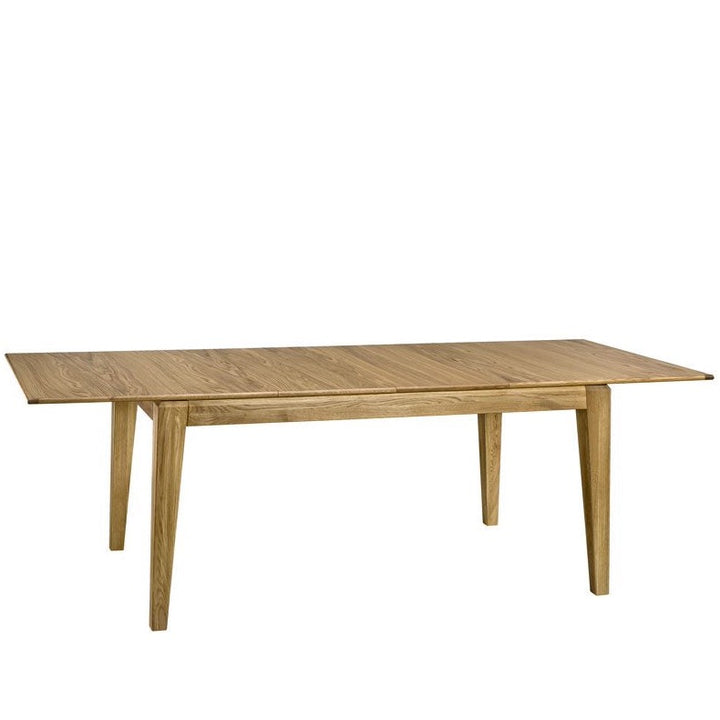 Table de salle à manger à rallonge en bois de chêne FREDO | VESKOR