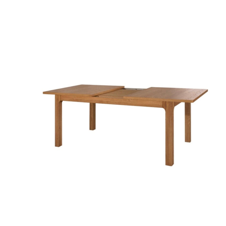 VESKOR Table de salle à manger à rallonge en bois de chêne LATINA 40