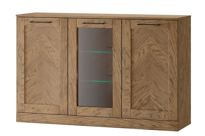 Commode COZY 45 en chêne rustique huilé, 140x90x42 cm | VESKOR