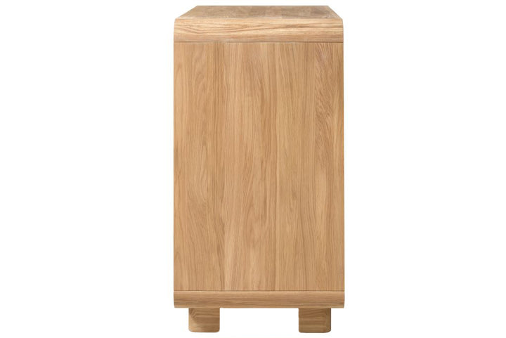 VESKOR Comoda Deo madera maciza roble mueble nórdico moderno