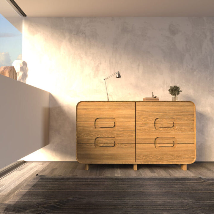 VESKOR commode collection Deo chêne massif bois massif moderne meubles nordiques