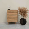 Commodes étroites en bois