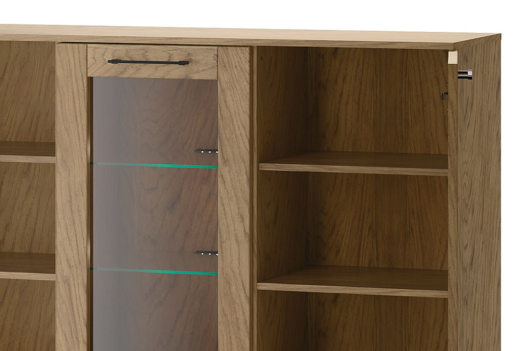 Commode COZY 45 en chêne rustique huilé, 140x90x42 cm | VESKOR