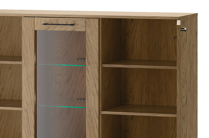 Commode COZY 45 en chêne rustique huilé, 140x90x42 cm | VESKOR