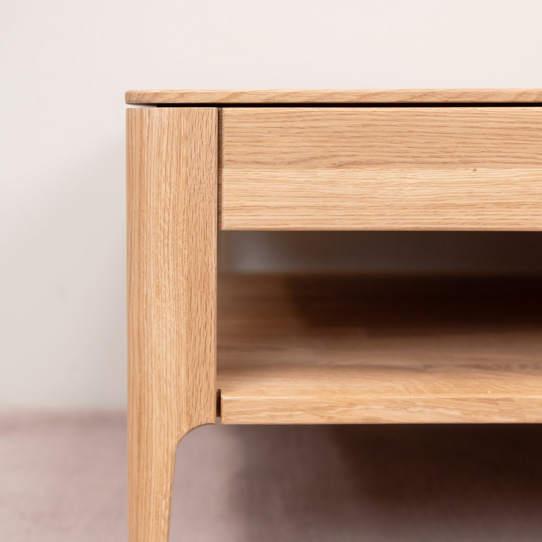 Table basse en chêne massif Narvik, 120х60х40 cm. | VESKOR