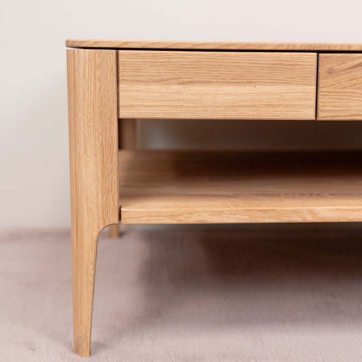 Table basse en chêne massif Narvik, 120х60х40 cm. | VESKOR