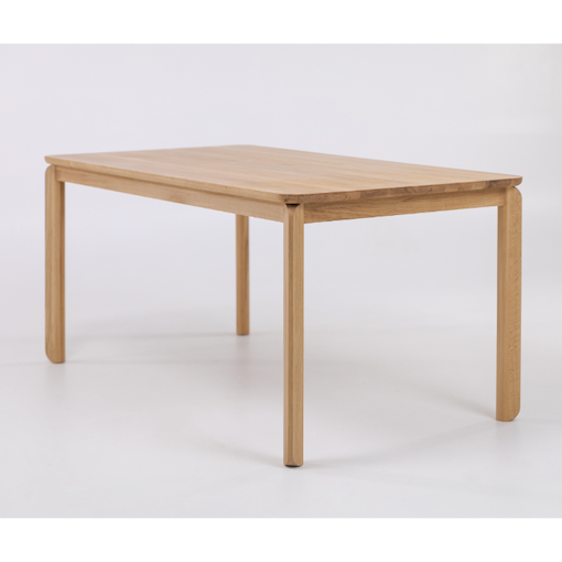 Table de salle à manger fixe en bois massif GOLF | KARPIS