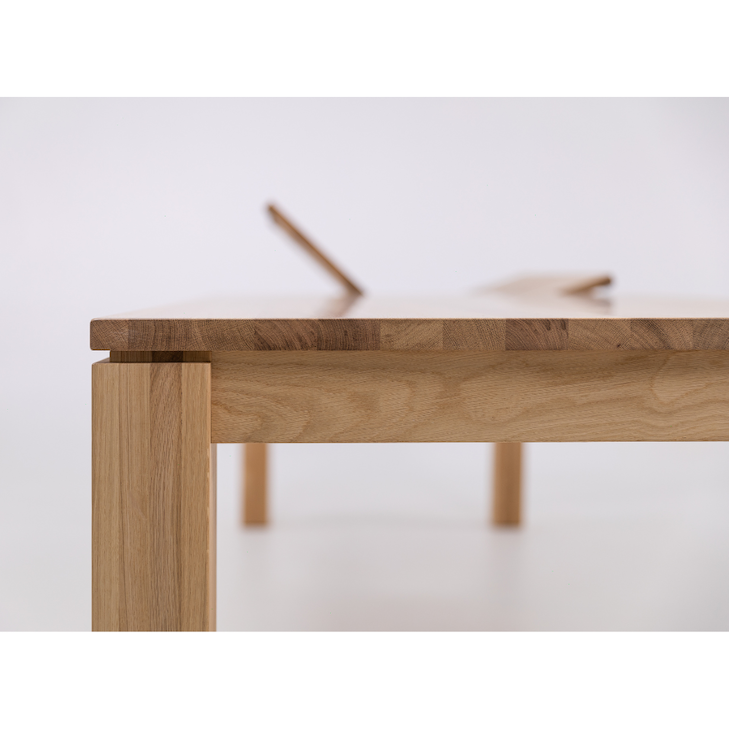 Table de salle à manger à rallonge en bois massif LUX 2020 | KARPIS