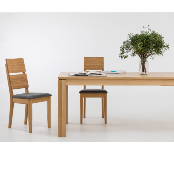 Table de salle à manger fixe en bois massif LUX 2020 | KARPIS