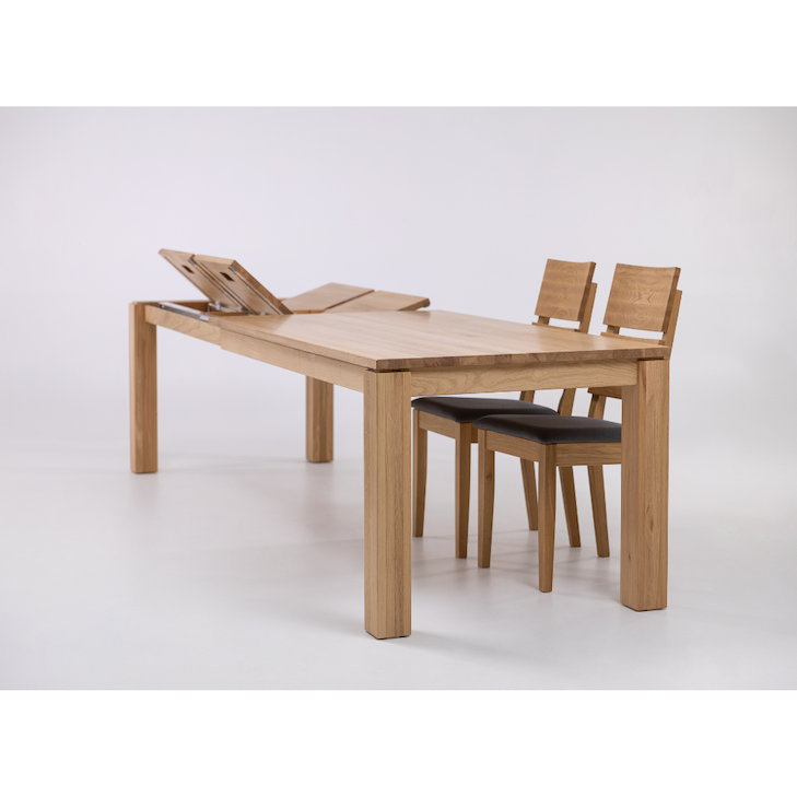 Table de salle à manger à rallonge en bois massif LUX 2020 | KARPIS