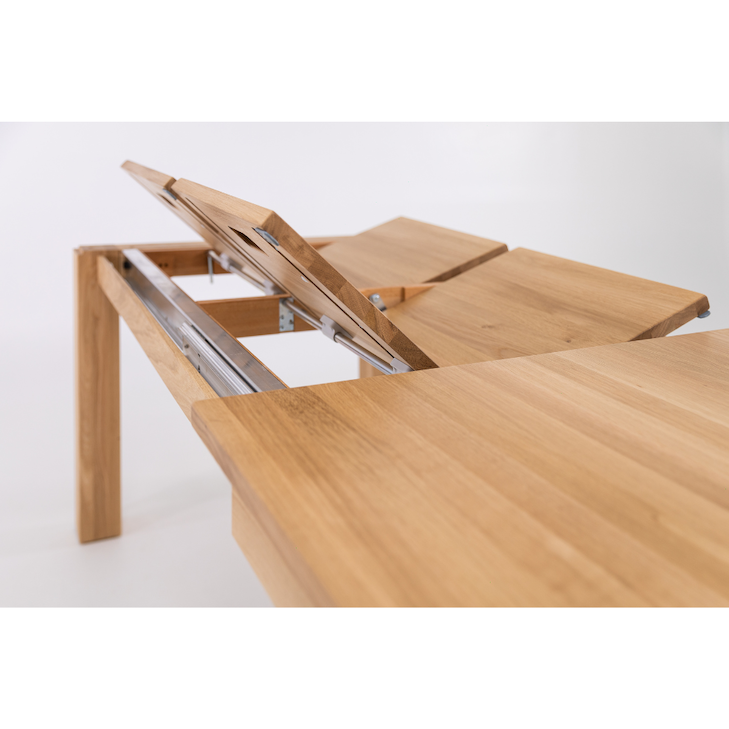 Table de salle à manger à rallonge en bois massif LUX 2020 | KARPIS