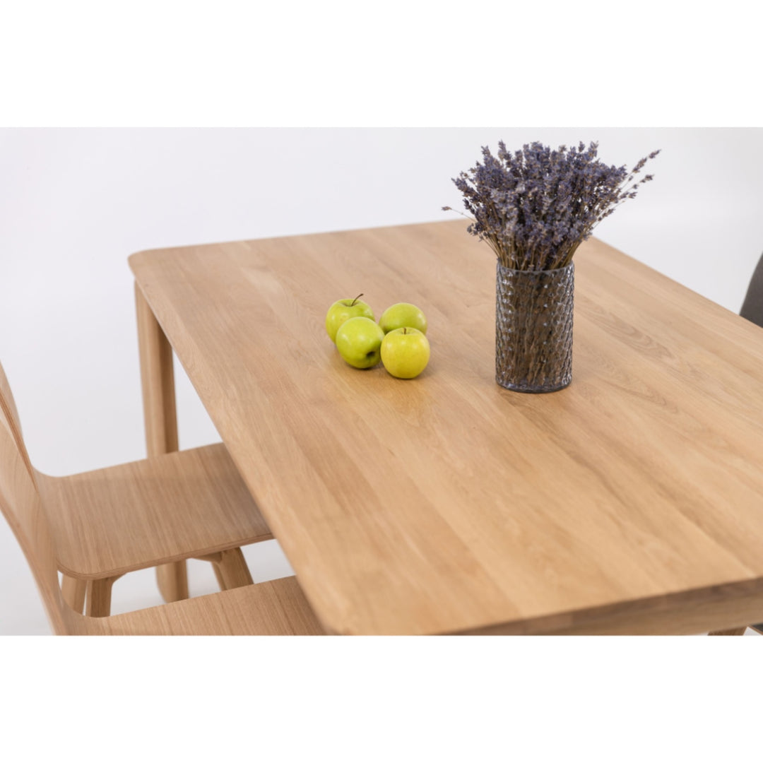 Table de salle à manger à rallonge en bois massif GOLF | KARPIS