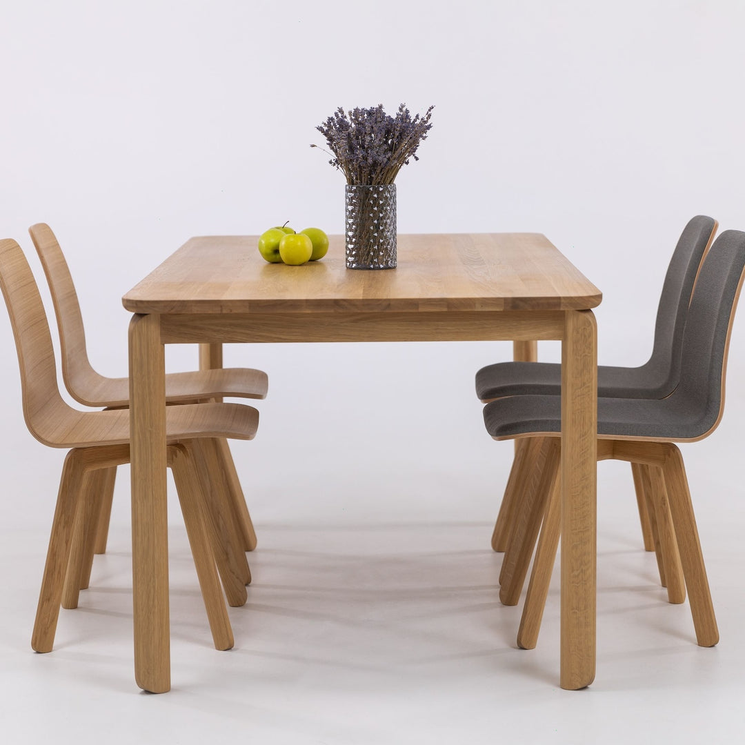 Table de salle à manger à rallonge en bois massif GOLF | KARPIS