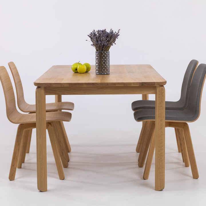Table de salle à manger à rallonge en bois massif GOLF | KARPIS