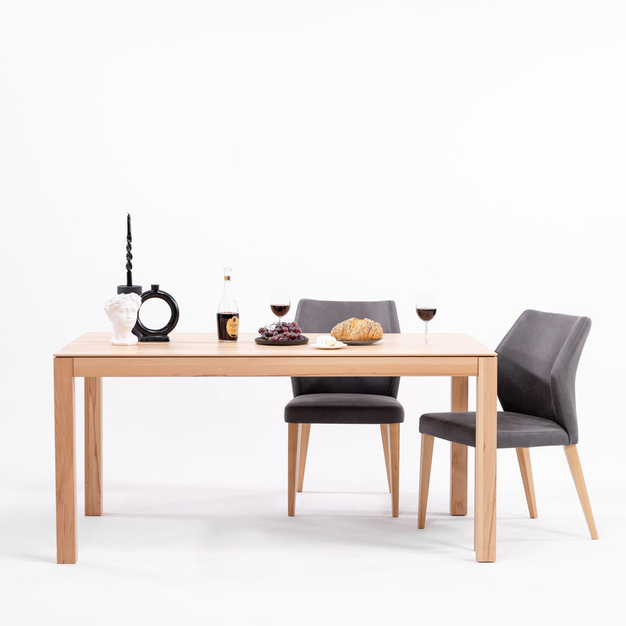 Table de salle à manger fixe en bois massif VERDI | KARPIS