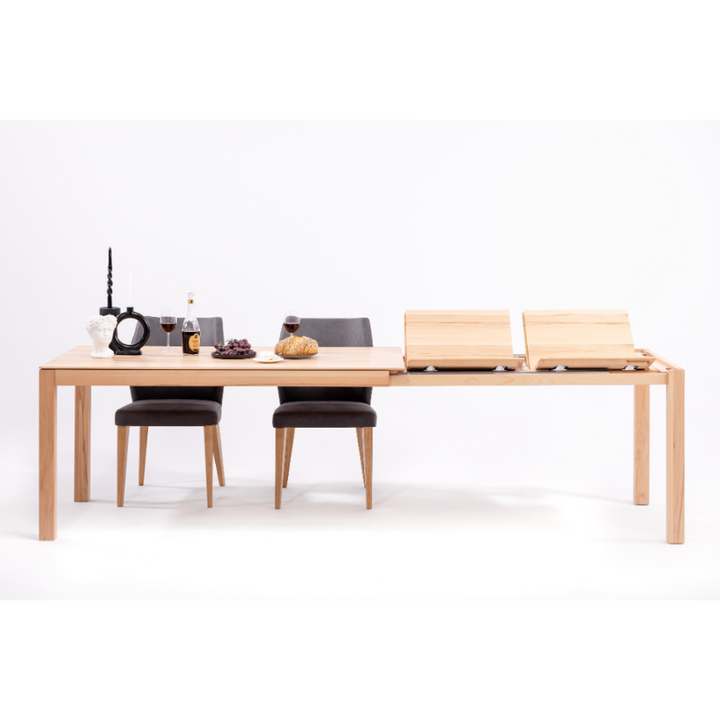 Table de salle à manger à rallonge en bois massif VERDI | KARPIS