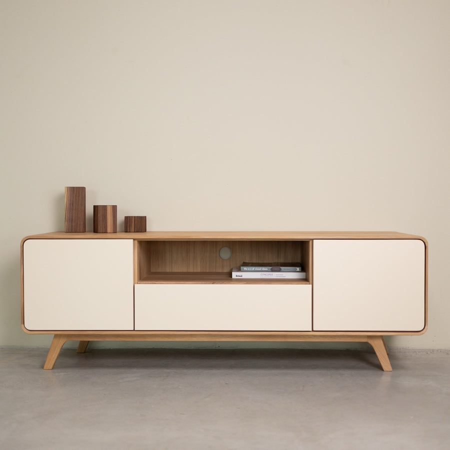 Meuble TV en bois massif OSLO 2 | VESKOR