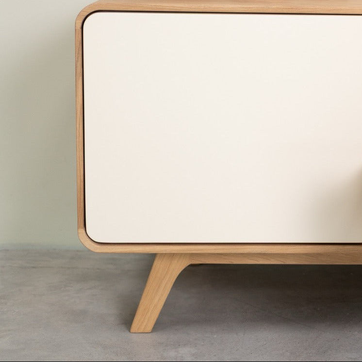 Meuble TV en bois massif OSLO 2 | VESKOR