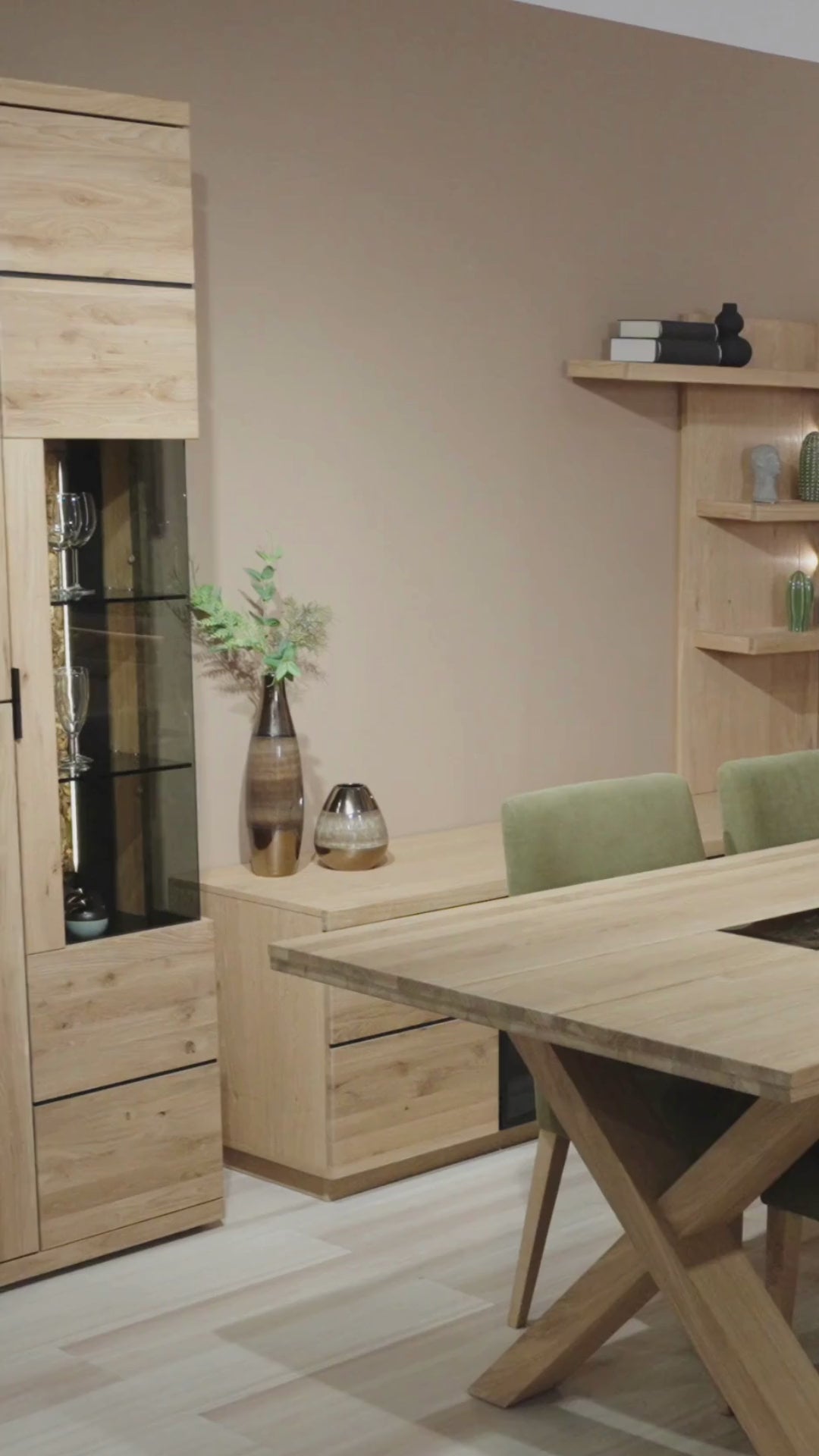 Table de salle à manger fixe NAPOLI 40, 200×100×77 cm | VESKOR