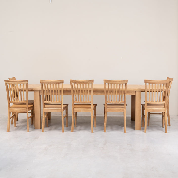 Lot de 2 ou 4 chaises de salle à manger en chêne massif "Provance" | VESKOR