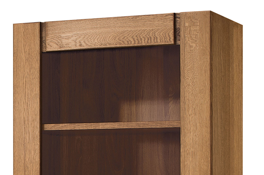 VELVET 17 étagère en bois de chêne, 75x42x200 cm | VESKOR