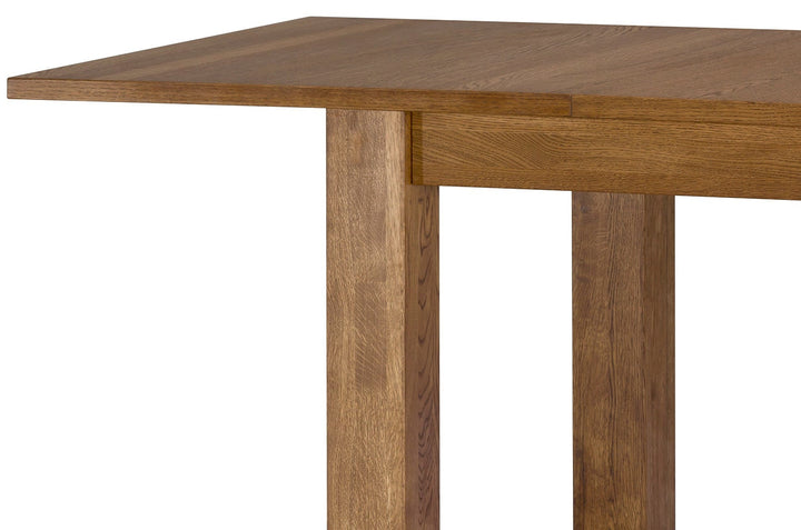 Table de salle à manger à rallonge en bois de chêne VELVET 40, 160-250x90x78 cm | VESKOR