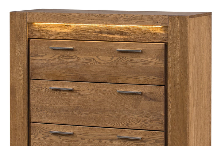 VELVET 75 commode en chêne, 105x42x110 cm | VESKOR