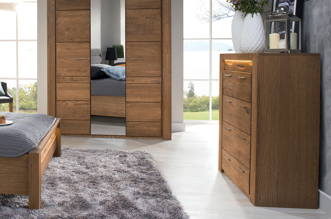 VELVET 75 commode en chêne, 105x42x110 cm | VESKOR