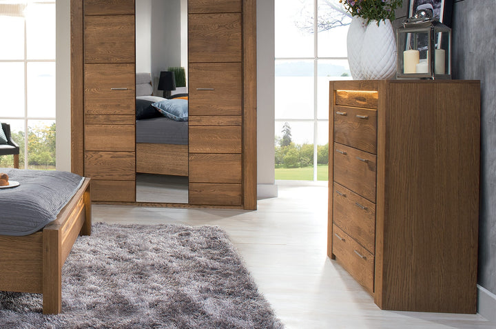 VELVET 75 commode en chêne, 105x42x110 cm | VESKOR