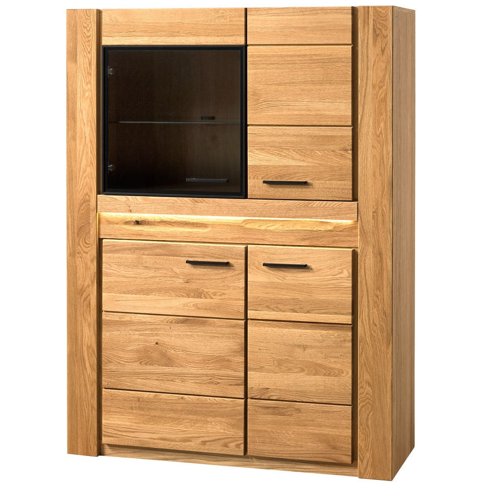 VELVET 15 vitrine en chêne, 110x42x150 cm | VESKOR