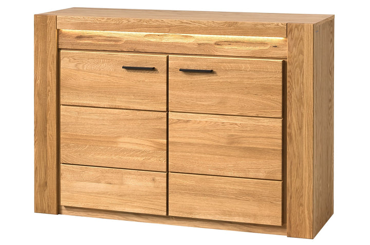 Commode en chêne VELVET 44, 125x42x88 cm | VESKOR