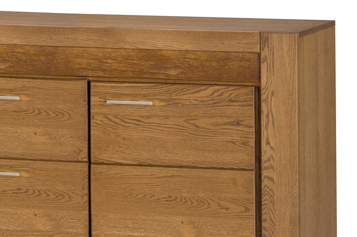 Commode en chêne VELVET 47, 181x42x89 cm | VESKOR