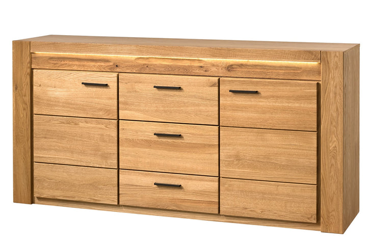 Commode en chêne VELVET 47, 181x42x89 cm | VESKOR