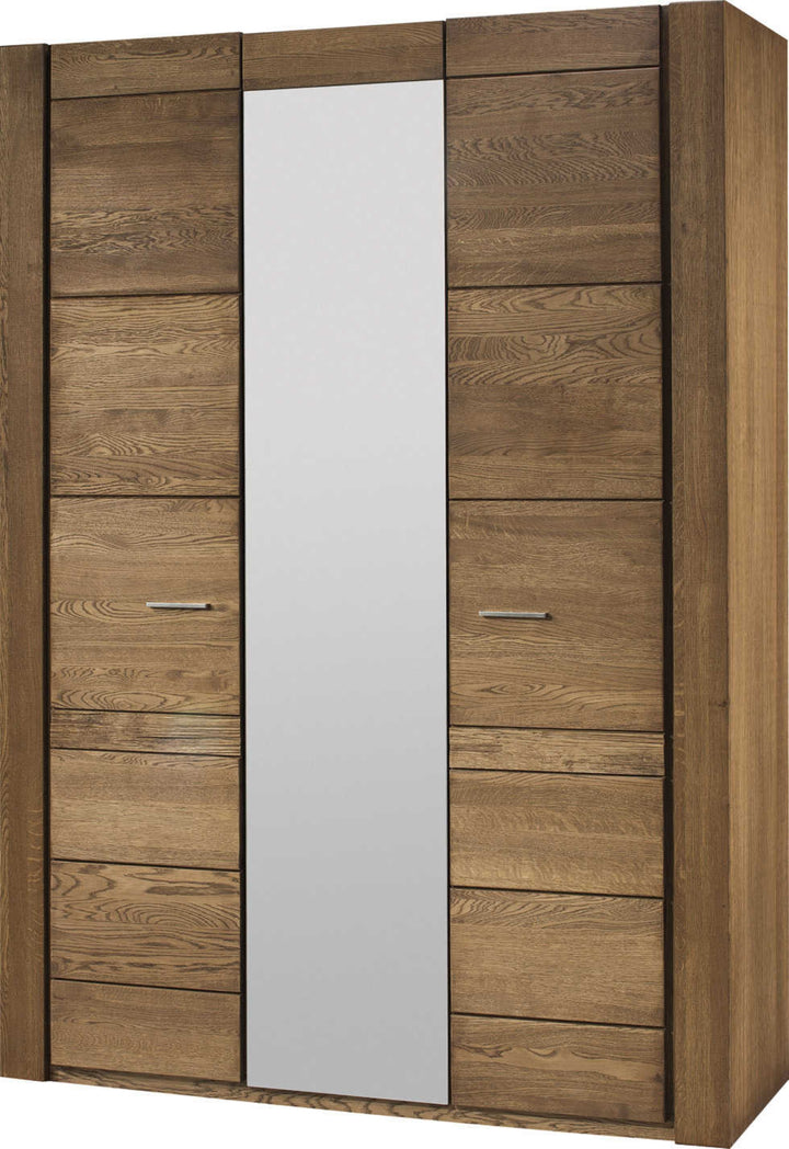 VESKOR Armoire en chêne massif de la collection Velvet. Meubles nordiques au design moderne. 